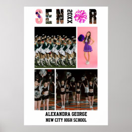Cheerleading Uppvisning Examen Studentikosentnatt Poster