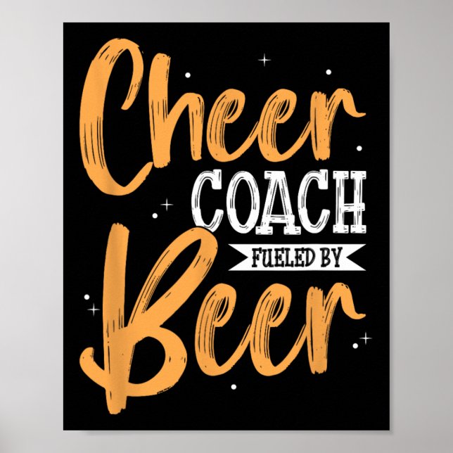 Cheerleadingtränare Cheer-tränare  Poster (Framsidan)