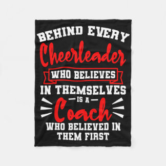 Cheerleadingtränare Team Cheer Cheerleader Squad C Fleecefilt