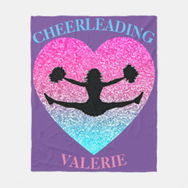 Cheerledande Fleece Blanket