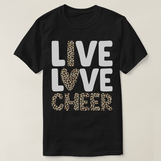 Cheerledande konst för kvinnor Flickr Cheer Squad  T Shirt (Design framsida)