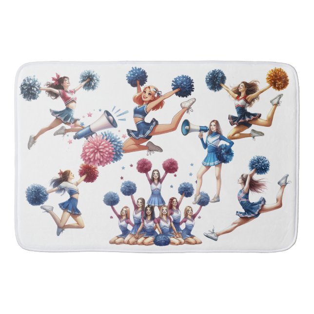 Cheerledare Badrumsmatta (Framsidan)