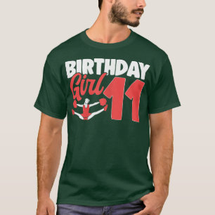 Cheerledare Birthday Cheer Girl Cute Cheerlead T Shirt