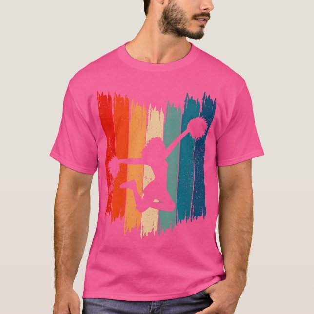 Cheerledare Cheerlead T Shirt (Framsida)