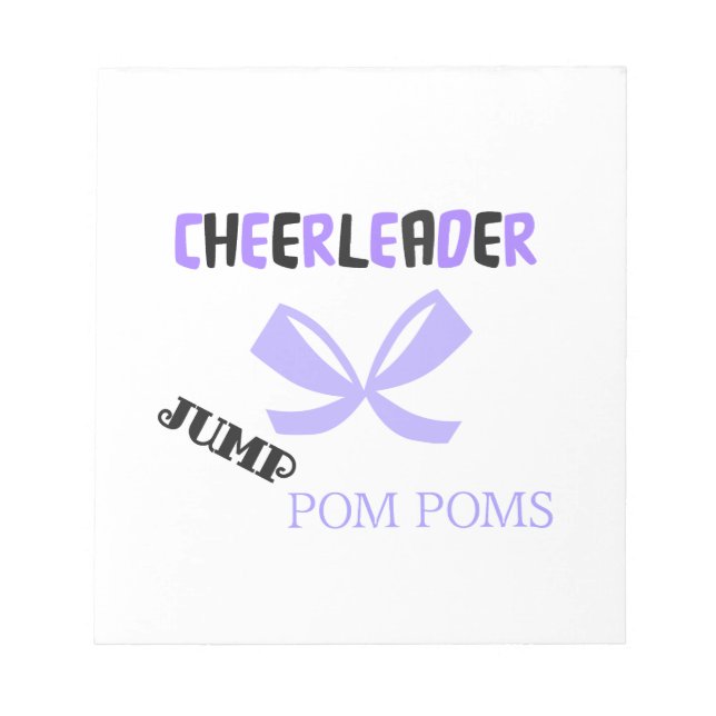 Cheerledare Dance Anteckningsblock (Framsida)