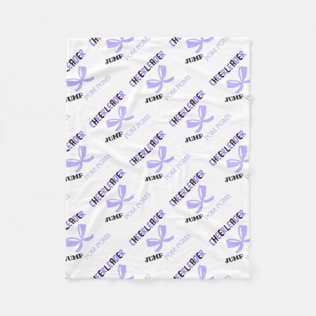 Cheerledare Dance Fleecefilt (Framsidan)