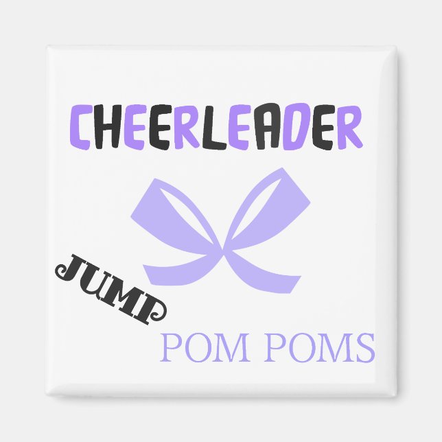 Cheerledare Dance Magnet (Framsidan)