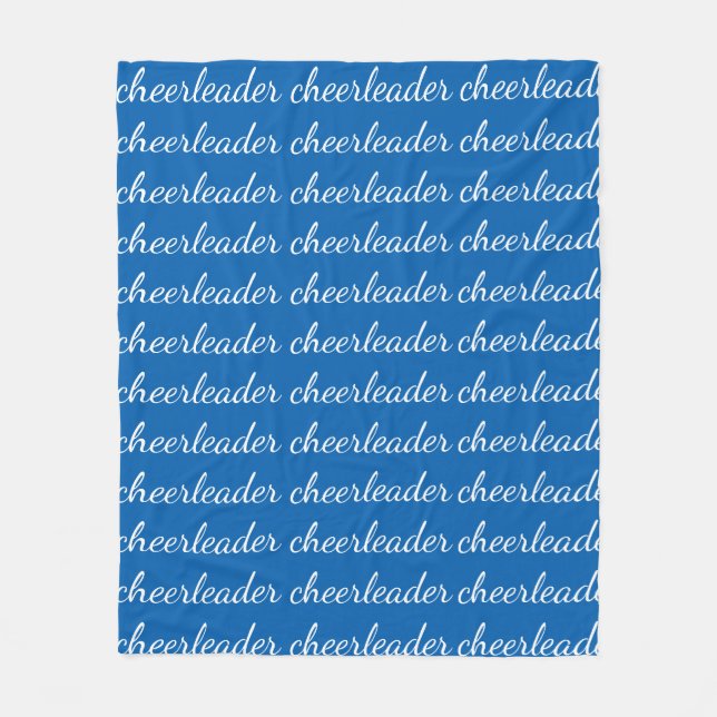 Cheerledare Fleece Blanket (Framsidan)