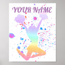 CheerLedare för högskola eller högskola Poster