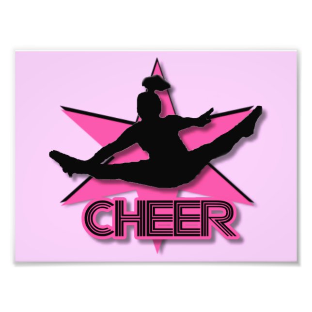 Cheerledare Fototryck (Framsidan)