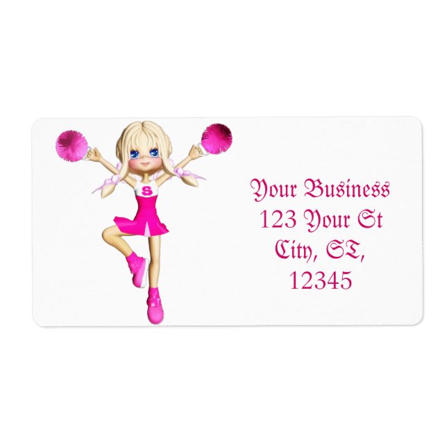 Cheerledare Gonna Cheer Thunder_Cove Fraktsedel (Framsidan)