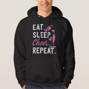Cheerledare Gymnastics Dance Eat Ssov Cheer Repea Hoodie