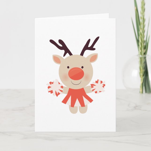 Cheerledare Helgkort (Framsida)