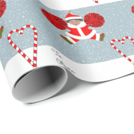 Cheerledare jul Helgdag Gift Presentpapper