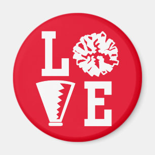 CheerLedare Kärlek Magnet