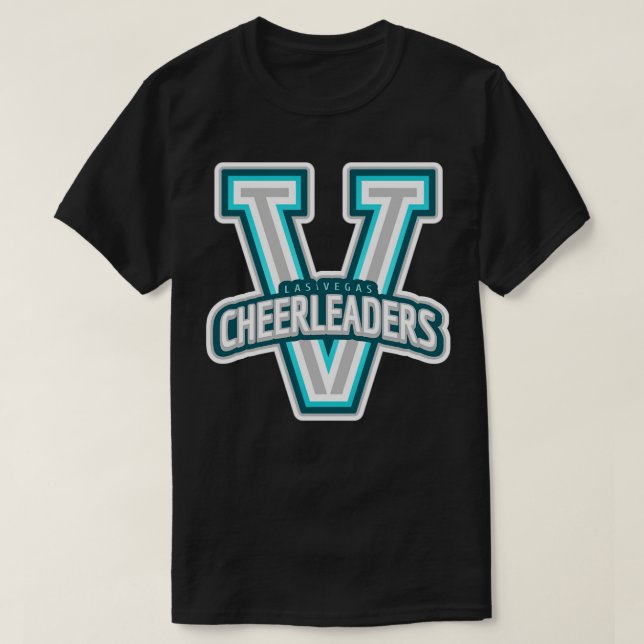 Cheerledare Las Vegas T Shirt (Design framsida)