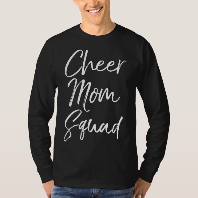 Cheerledare Mor Gift Cheerlead Quote Cheer M T Shirt (Framsida)
