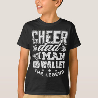 Cheerledare Pappa Man Wallet Legend Funny Cheer Pa T Shirt