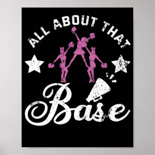 Cheerledare Pyramid om basturen Poster