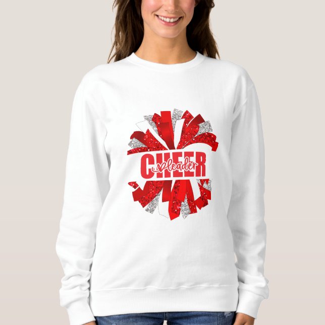 Cheerledare Sweatshirt T Shirt (Framsida)
