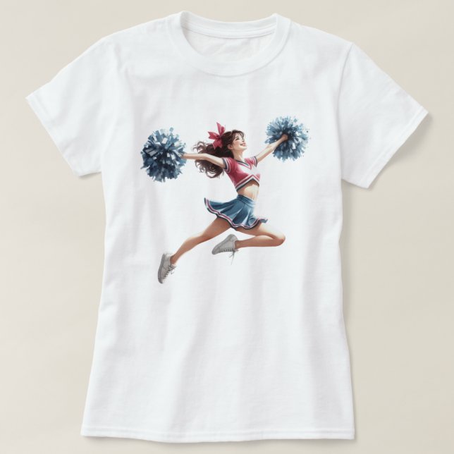 Cheerledare T Shirt (Design framsida)