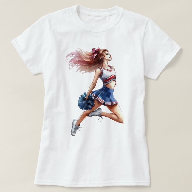 Cheerledare T Shirt (Design framsida)