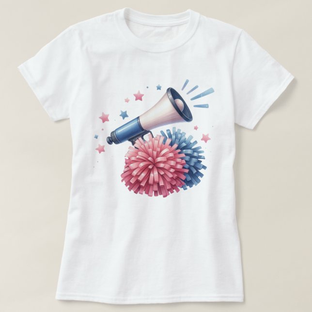 Cheerledare T Shirt (Design framsida)