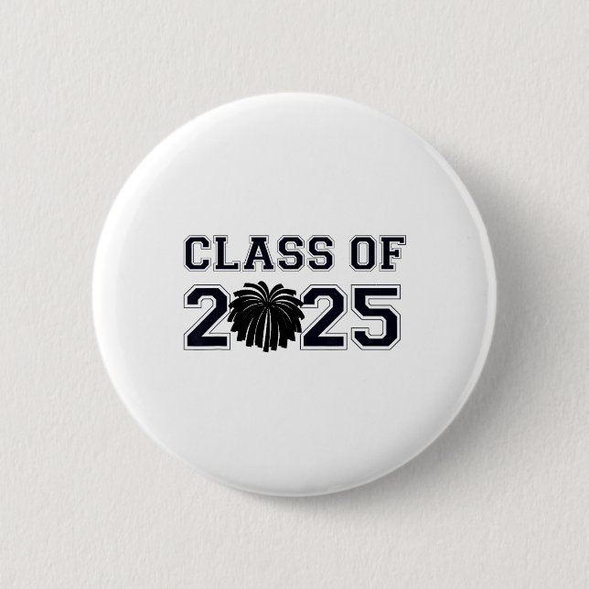 Cheermanager Cheer Cl från 2025 Studenten Gra Knapp (Framsida)