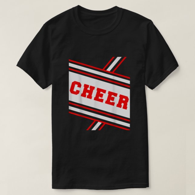 Cheermanager Costume Shirt Halloween Cheer Team998 T Shirt (Design framsida)
