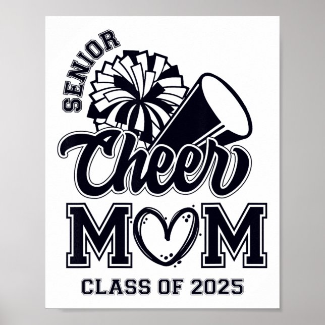 Cheermanager Mamma Cheer Cl från 2025 Studenten Poster (Framsidan)