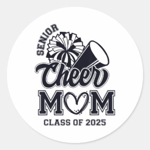 Cheermanager Mamma Cheer Cl från 2025 Studenten Runt Klistermärke