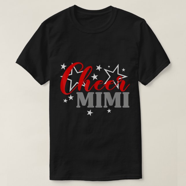 Cheerprod Cheer Mimi Pride Sports Support T Shirt (Design framsida)