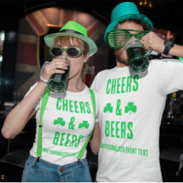 Cheers and Öl Party Event T Shirt