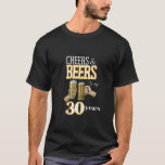 Cheers and Öl to My 30 Years Birthday 30th B da T Shirt<br><div class="desc">Cheers och Öl till mitt 30-åriga födelsedag,  30:e dagen Manar-Tanktopet</div>