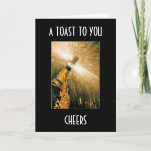 CHEERS AND TOASTING FOR THE NEW YEAR HELGKORT