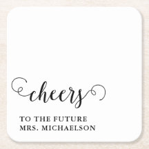 Cheers Bride to be Bröllop