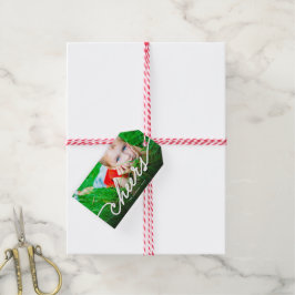 Cheers Calligraphy Script Modern Photo Helgdag Presentetikett