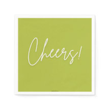 Cheers Cocktail Napkin