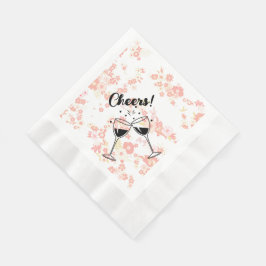 Cheers Cocktail Party Pappersservett