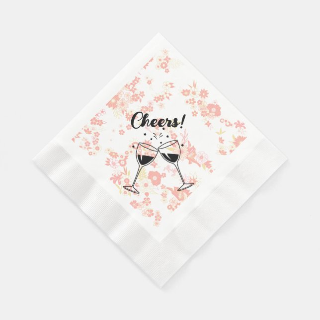 Cheers Cocktail Party Pappersservett (Hörn)
