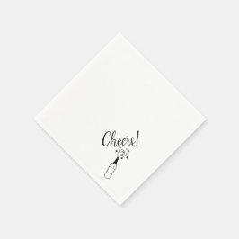 Cheers Cocktail Party Pappersservett