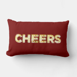 Cheers Cushion i Red Lumbarkudde