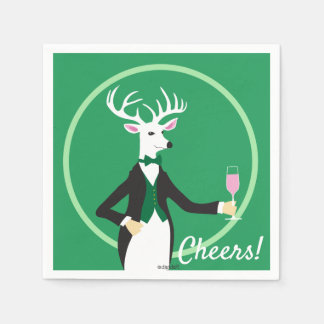 Cheers Deers! Pappersservett