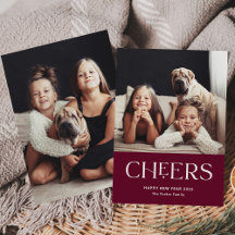 Cheers | Dekorativ text Gott nytt år 2-foto