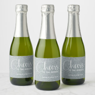 Cheers Faux Guld GLITTER jul Mini