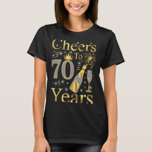 Cheers för 70 år 1953 70:e födelsedagshyllen W T Shirt