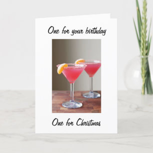 CHEERS FOR DIUR CHRISTMAS BIRTHDAY HELGKORT