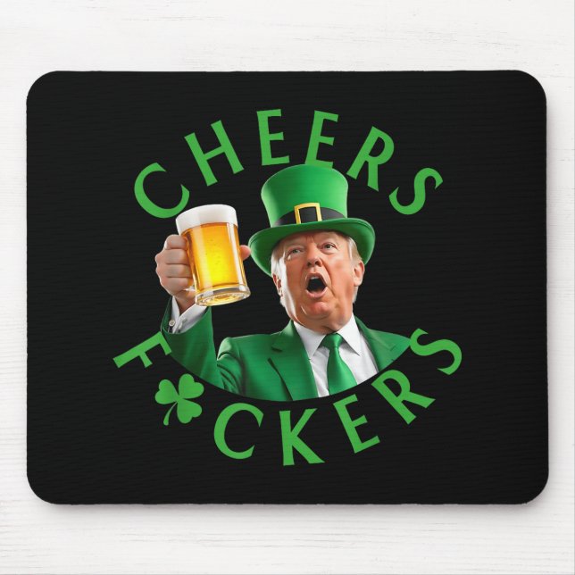Cheers Forers St Patricks Funny Trump Leprechaun B Musmatta (Framsidan)
