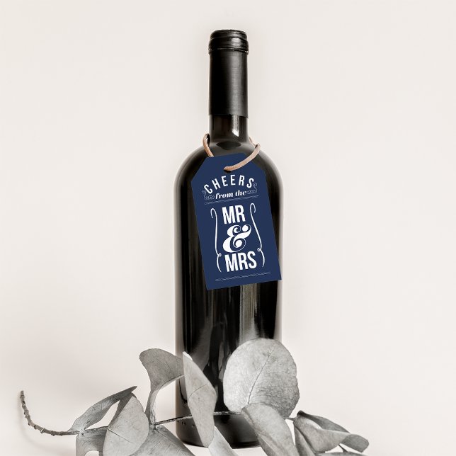 Cheers från Liquor Favor från Bröllop Presentetikett (Skapare uppladdad)