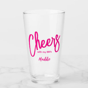 Cheers Girls Galentines Glaskopp